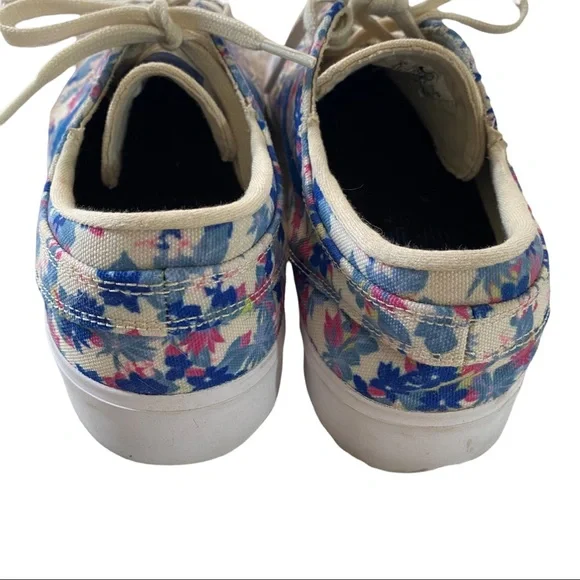 Nike-SB Janoski Canvas RM - Men’s Sneaker, Blue White Floral, Unique  Sz 8 - Picture 6 of 9